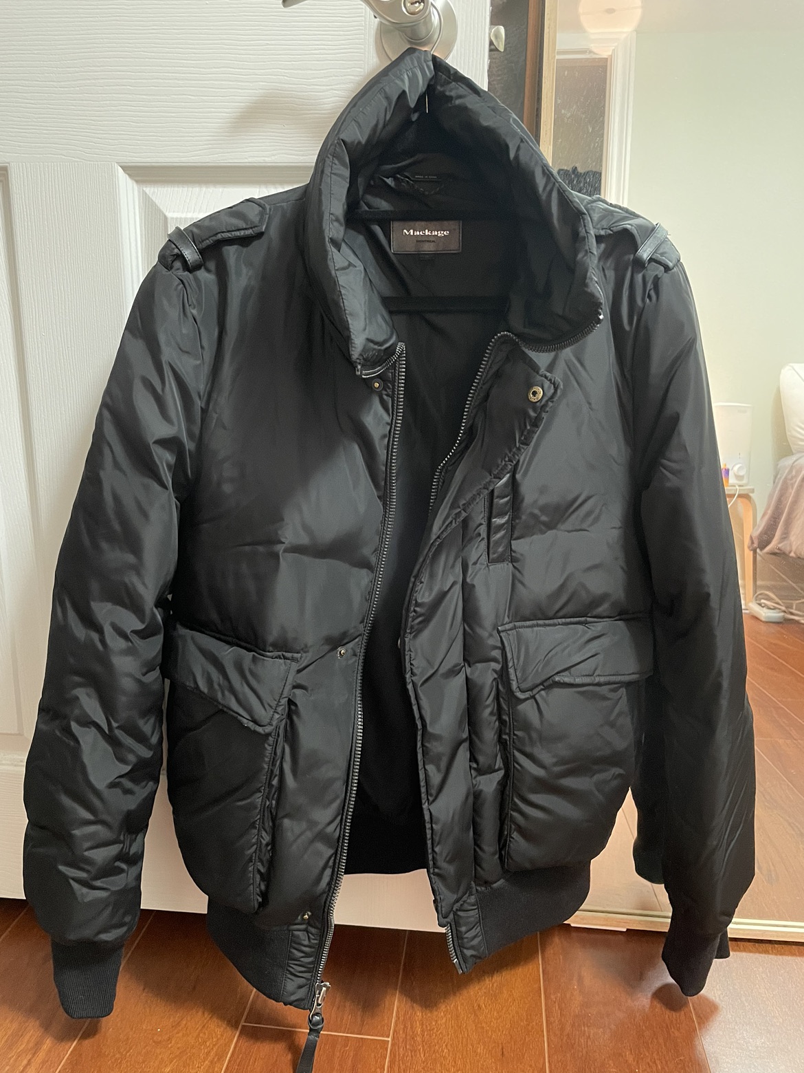Mackage Down Bomber - Mens Winter Jacket - Small thumbnail