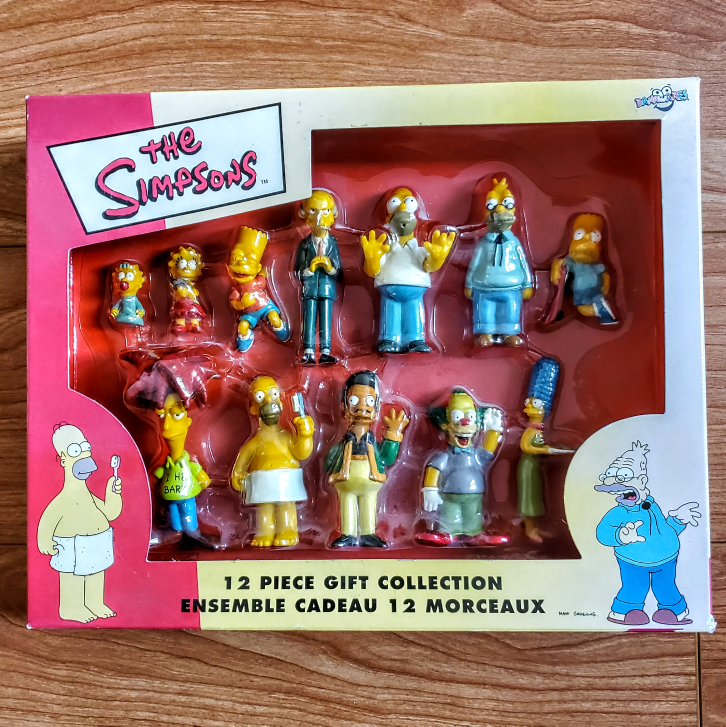 NEW Simpsons 12 piece collectible set ($25, OBO) thumbnail
