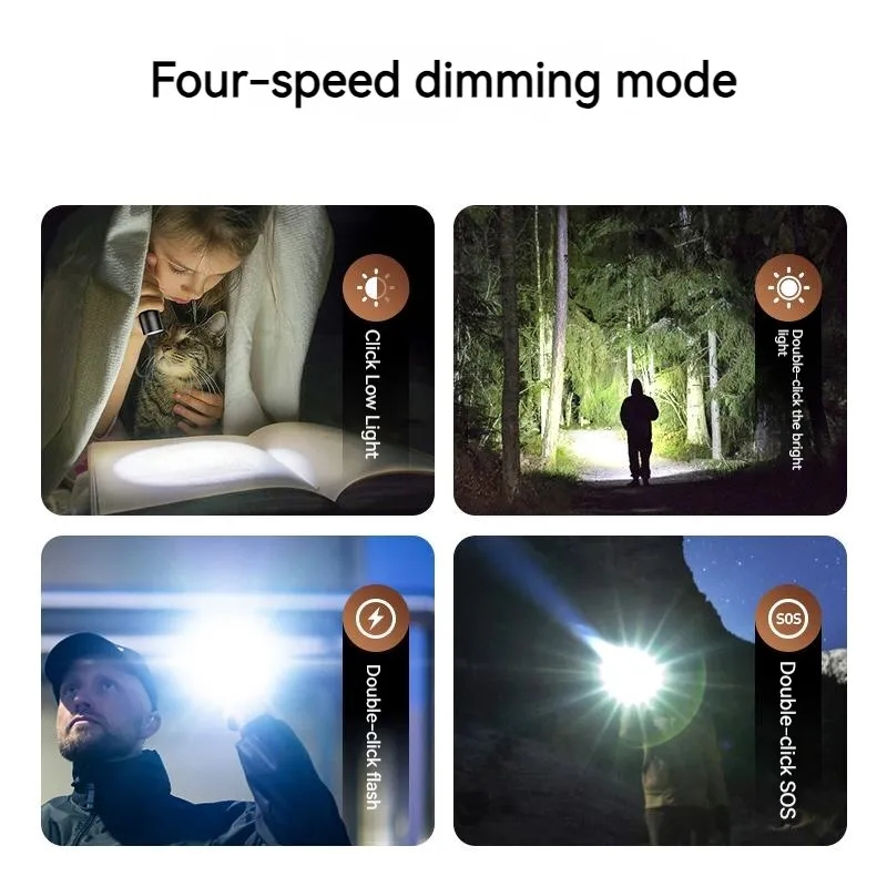 USB Rechargable Waterproof Philips Flashlight - photo 5