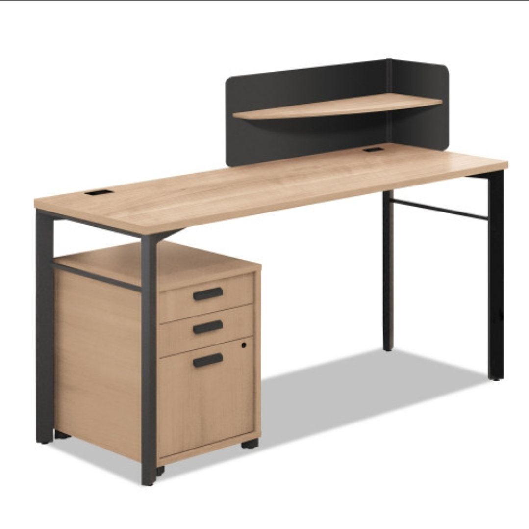 Hon Manage Series Desk Table, 48w X 23.5d X 29.5h, Wheat image indicator(2)