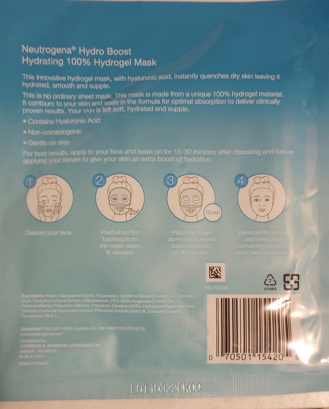 Neutrogena Hydro Boost Face Masks - 4-pack image indicator(3)