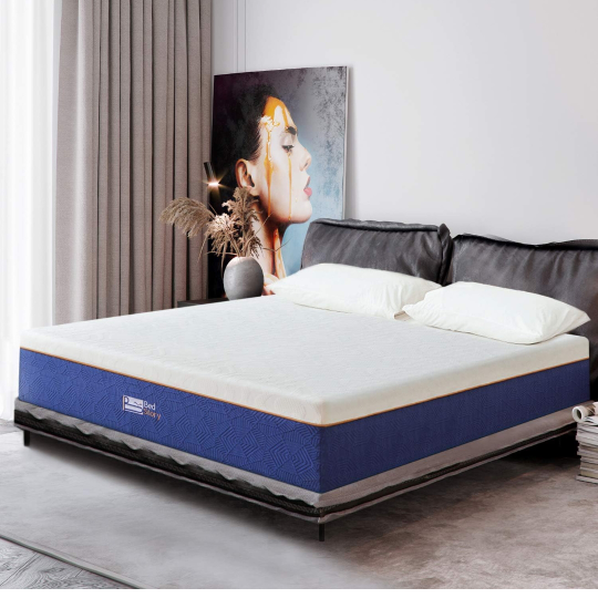 Memory Foam Mattress Queen Size- Used thumbnail