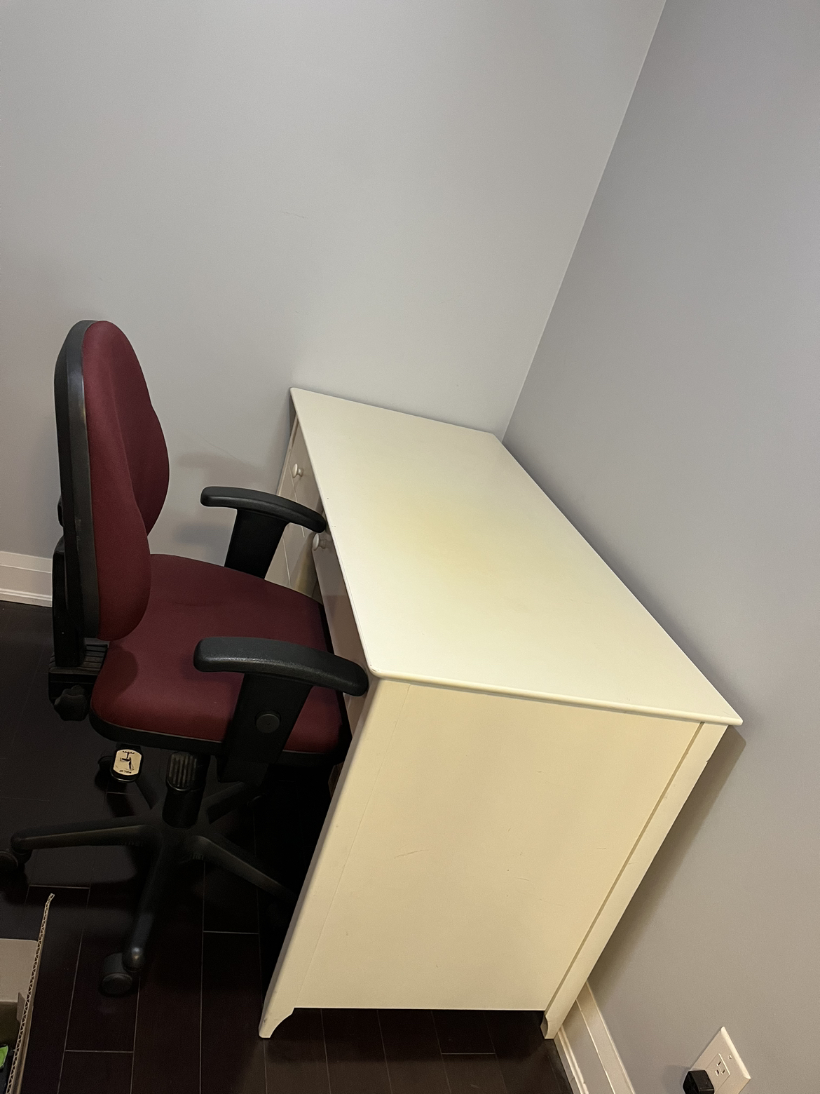 Office Desk with Chair / Computer Desk with Keyboard Space - photo 4