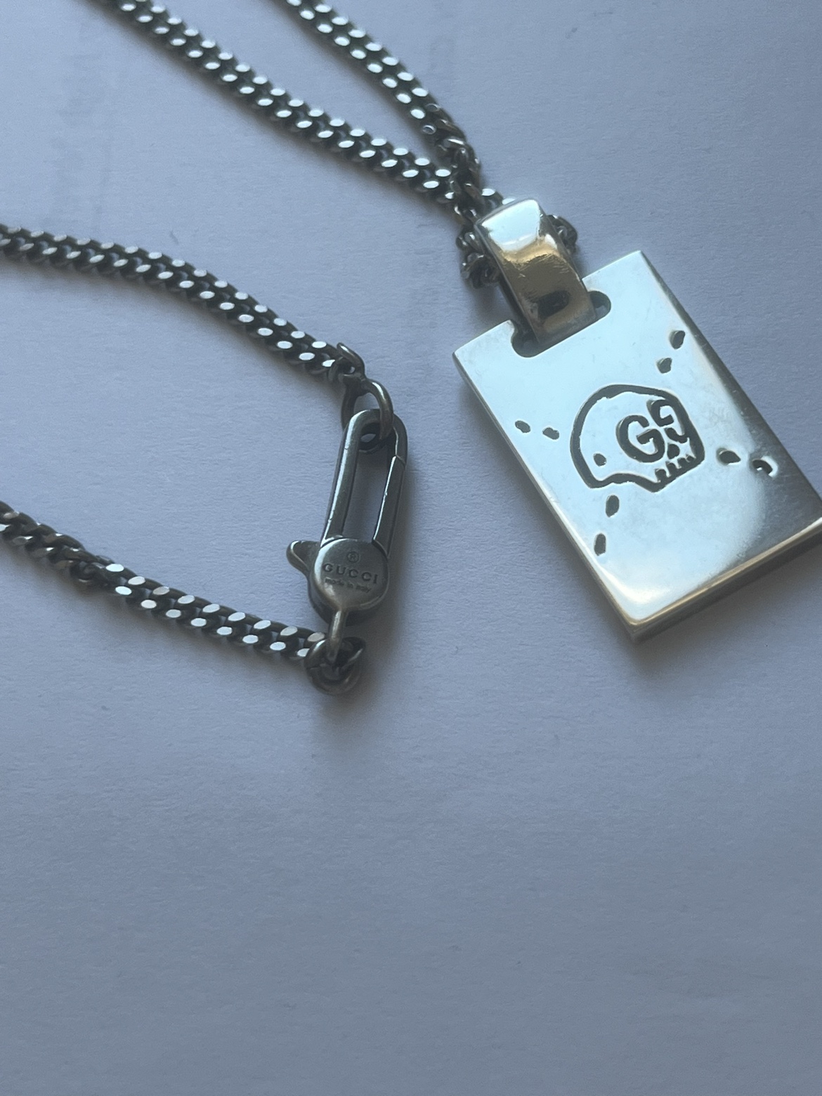 gucci ghost pendant necklace - photo 3