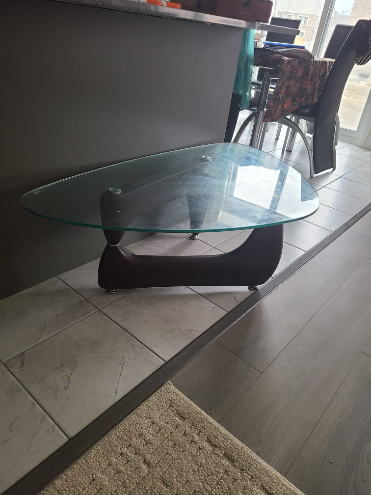 glass coffee table - photo 4