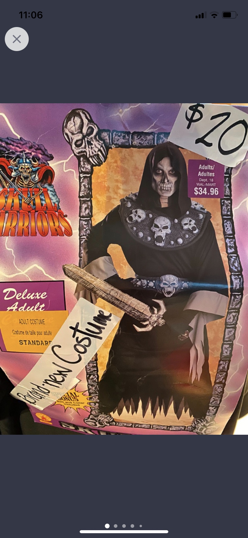 Halloween Costume Adult Medium thumbnail