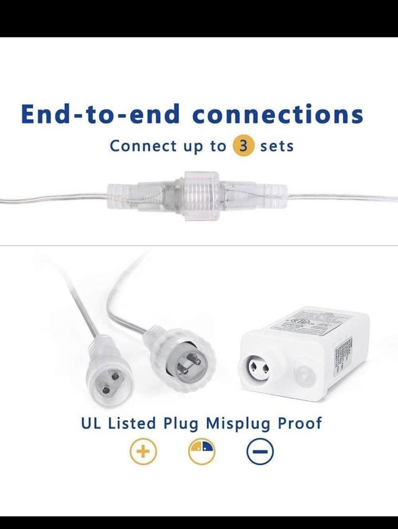 Christmas Lights, LED Icicle Lights, - photo 4