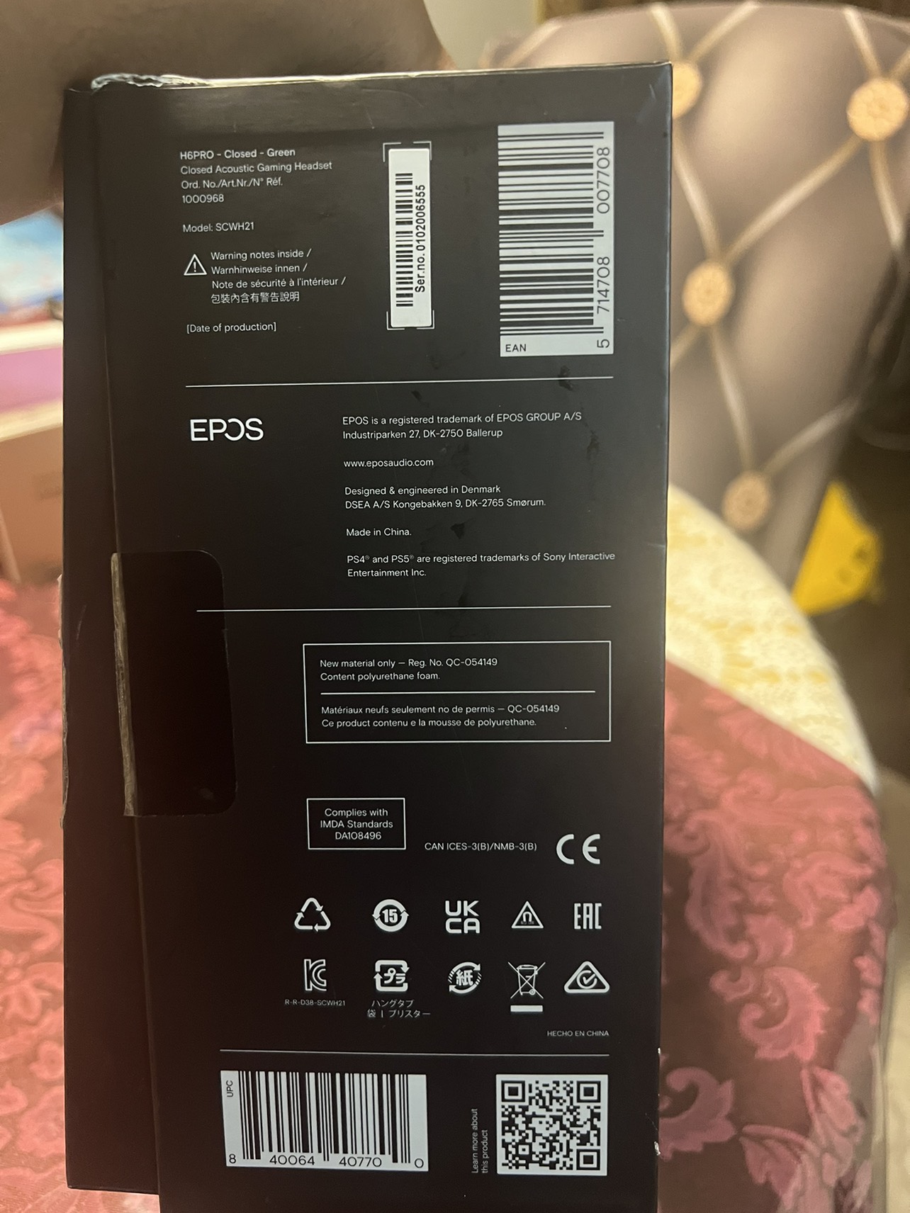 EPOS H6PRO closed acoustic headset image indicator(2)