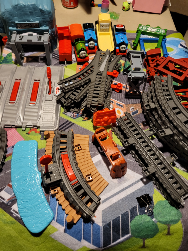 Fisher-Price Thomas & Friends Talking Thomas & Percy Train Set