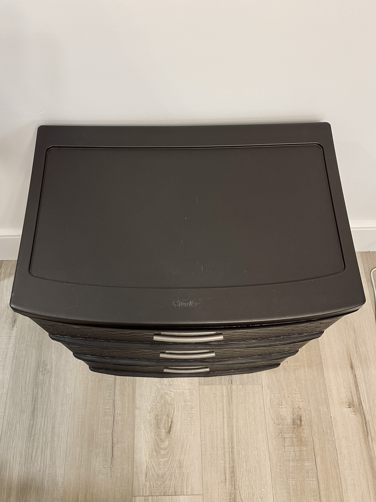 Sterilite 3 Drawer Wide Espresso Weave Tower - photo 3