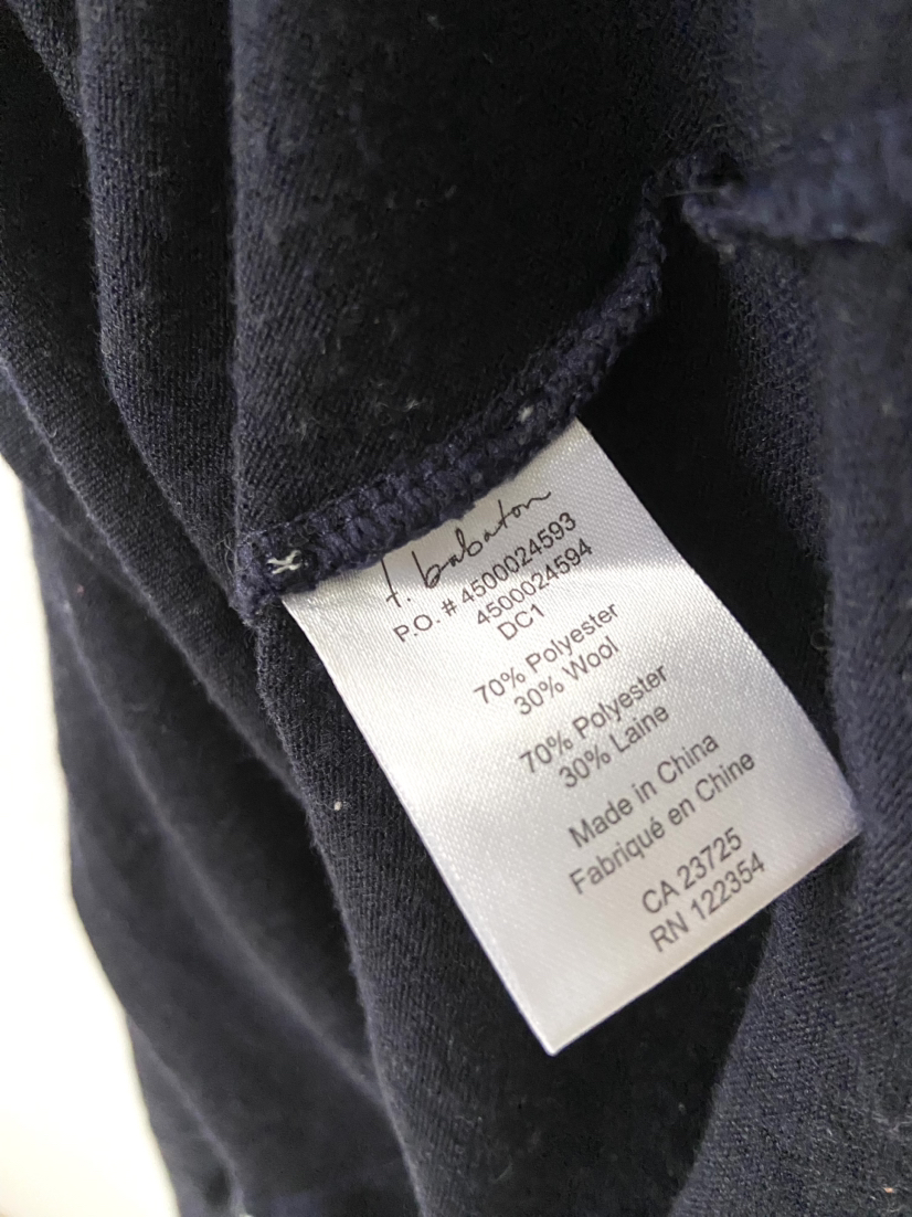 Babaton Aritzia wool blend ballet neck in Size S image indicator(5)