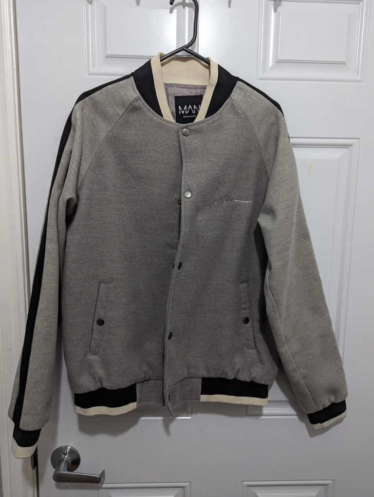 Boohoo men's bomber jacket