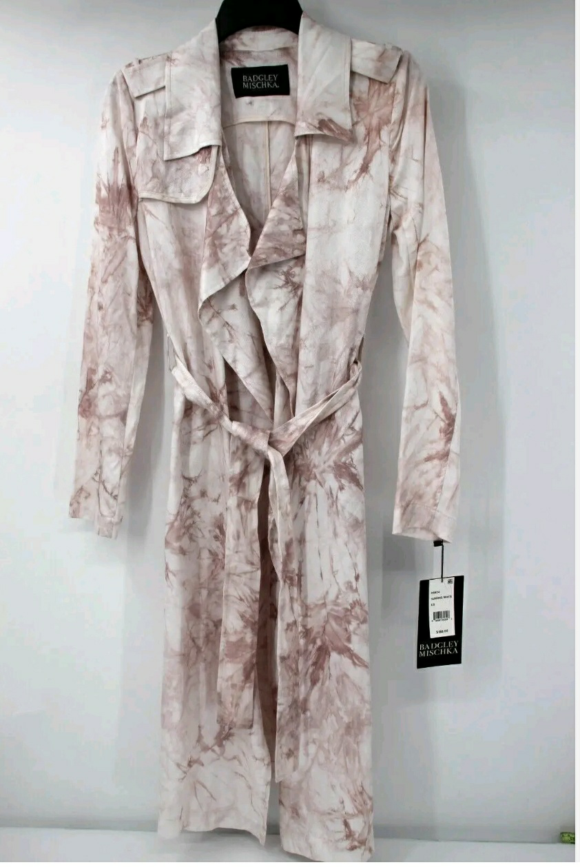 Badgley Mischka trench jacket thumbnail