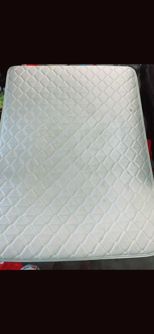 Queen Size Mattress with Metal Frame