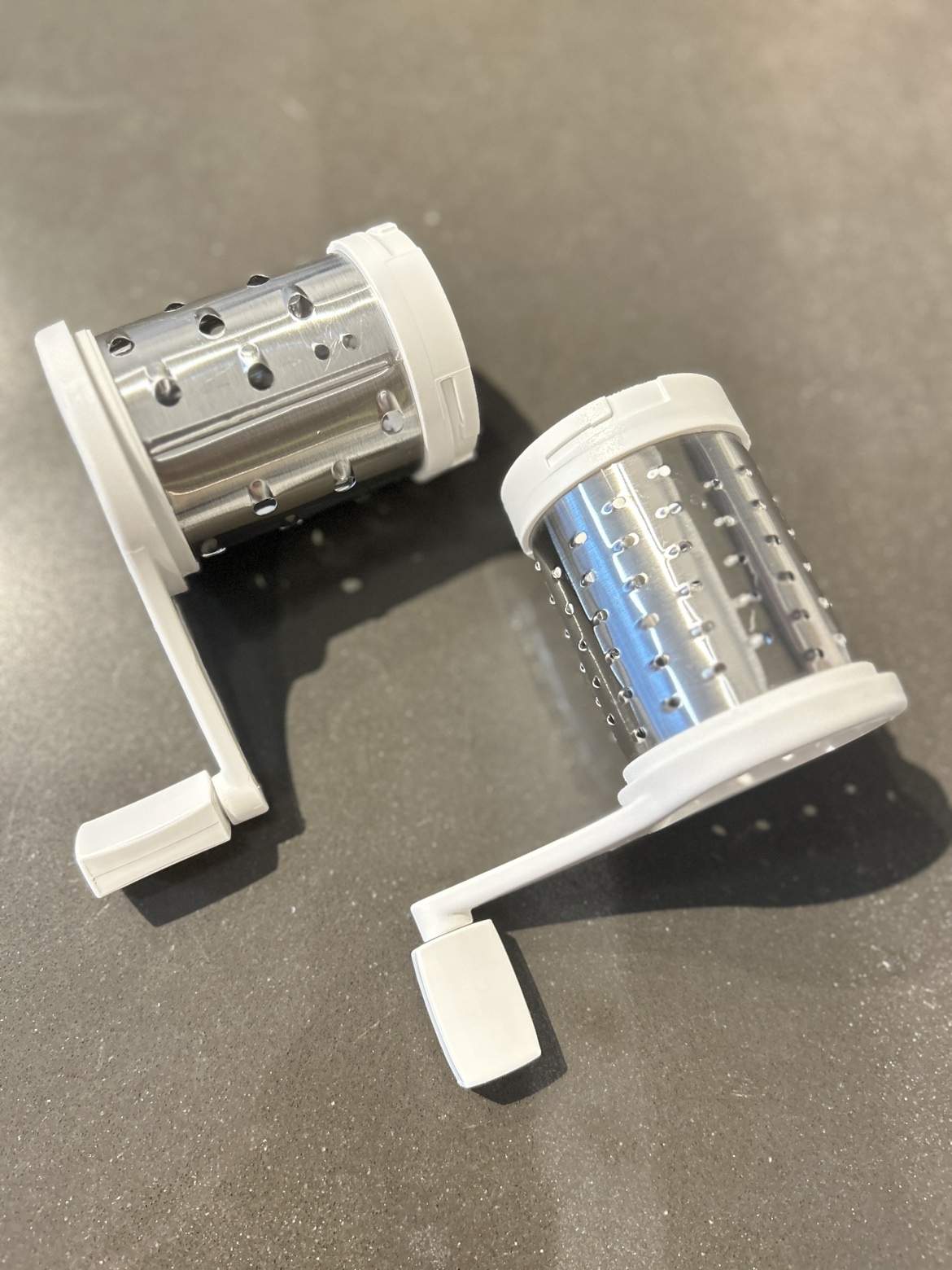 Rotary grater  set 2 , white image indicator(3)