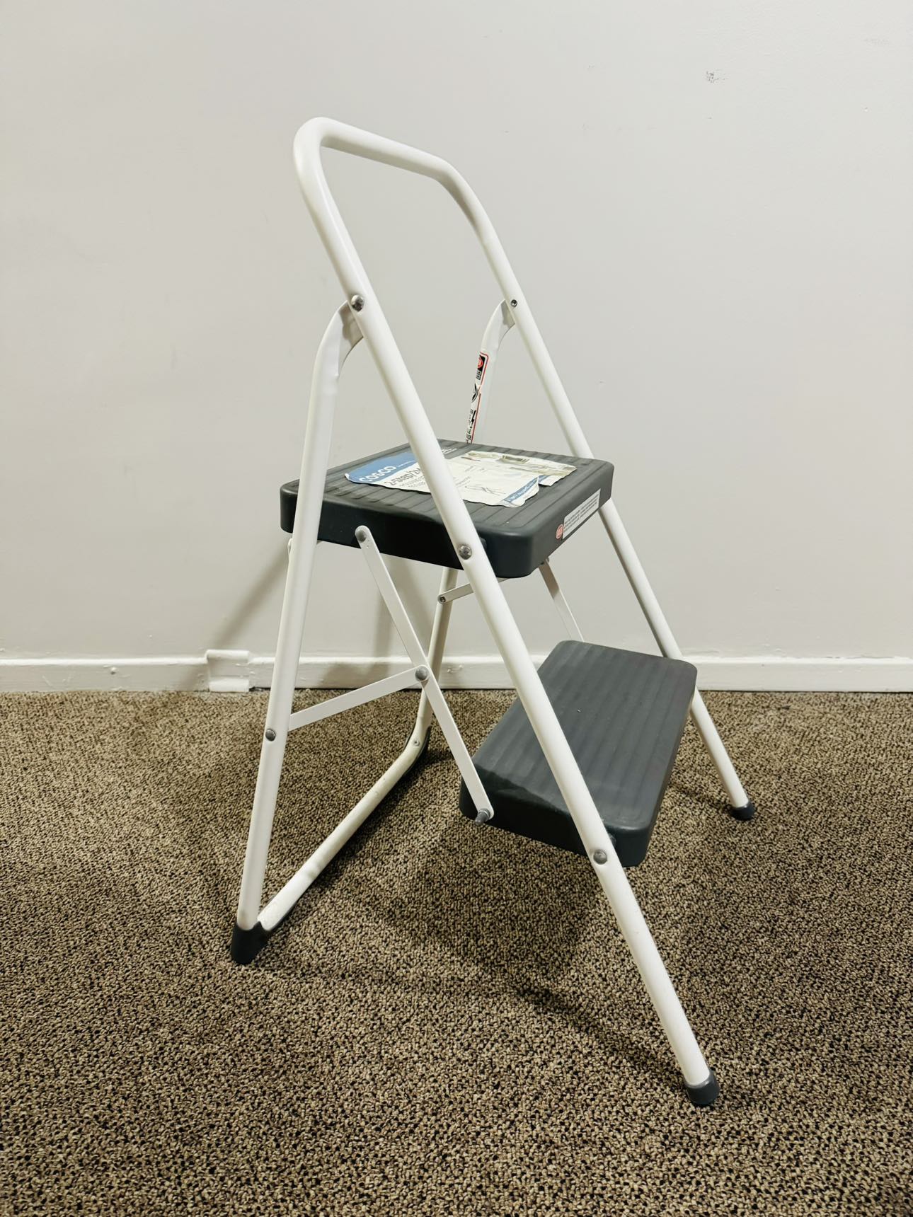 2-Step metal folding step stool - photo 5