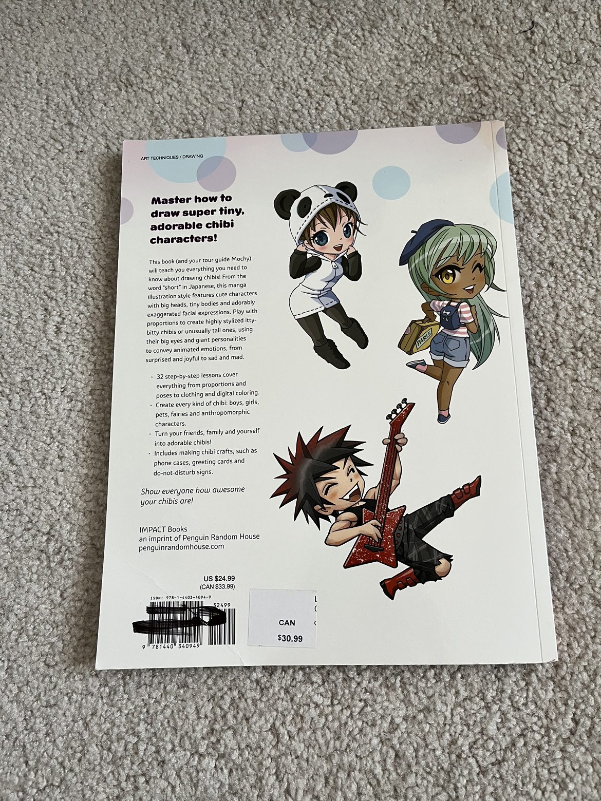 Chibi! How to draw guide image indicator(3)