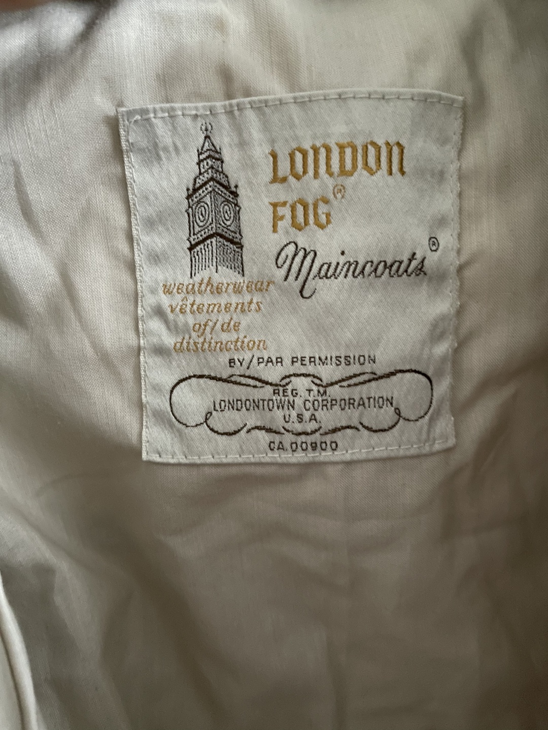 Vintage London Fog men’s trench coat - photo 4