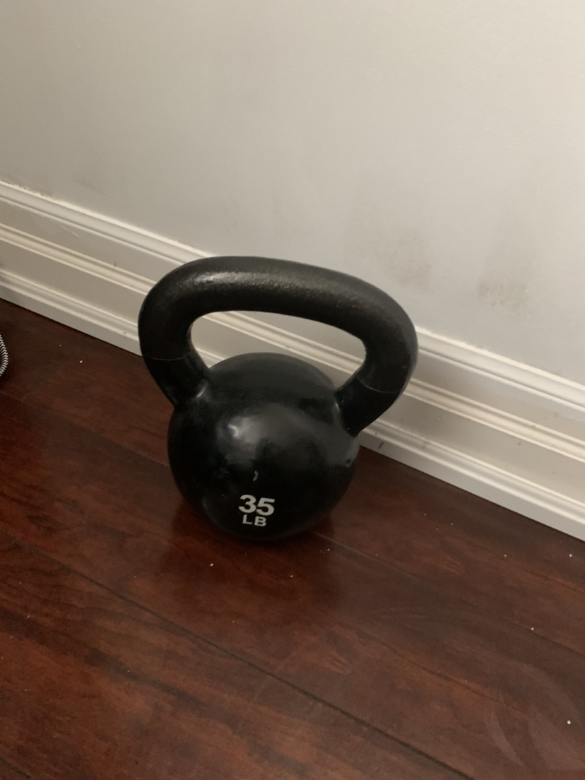 Kettlebell - 35 pound thumbnail