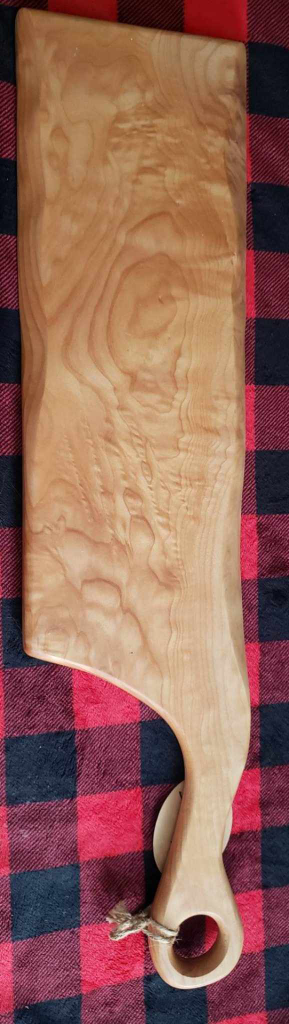 Maple charcuterie board