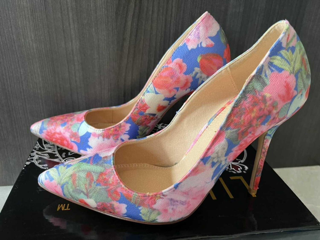 Women's Floral High Heel