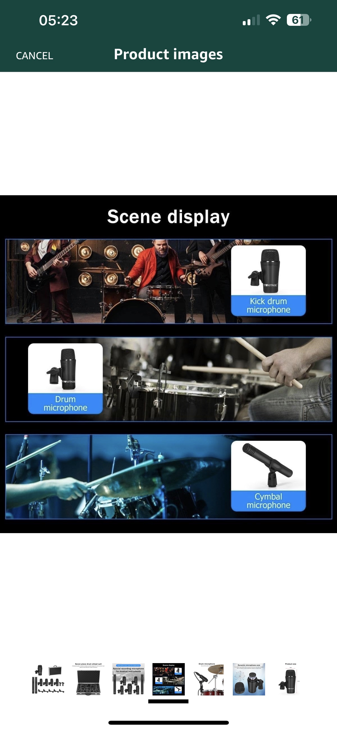 Drum mic set - photo 4