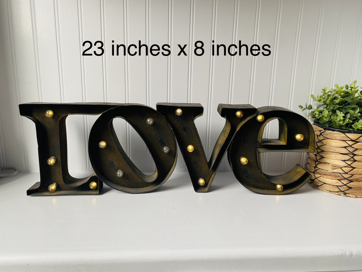 Home Decor: LOVE Light Sign - photo 3