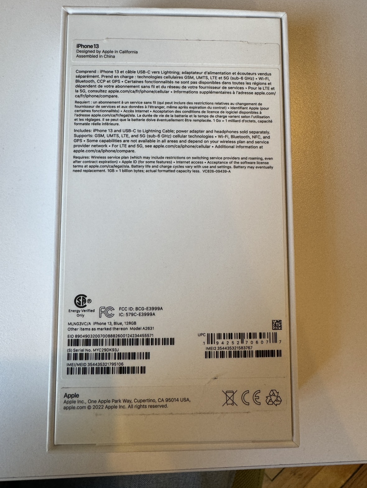 iPhone 13 - Blue 128Gb - photo 5