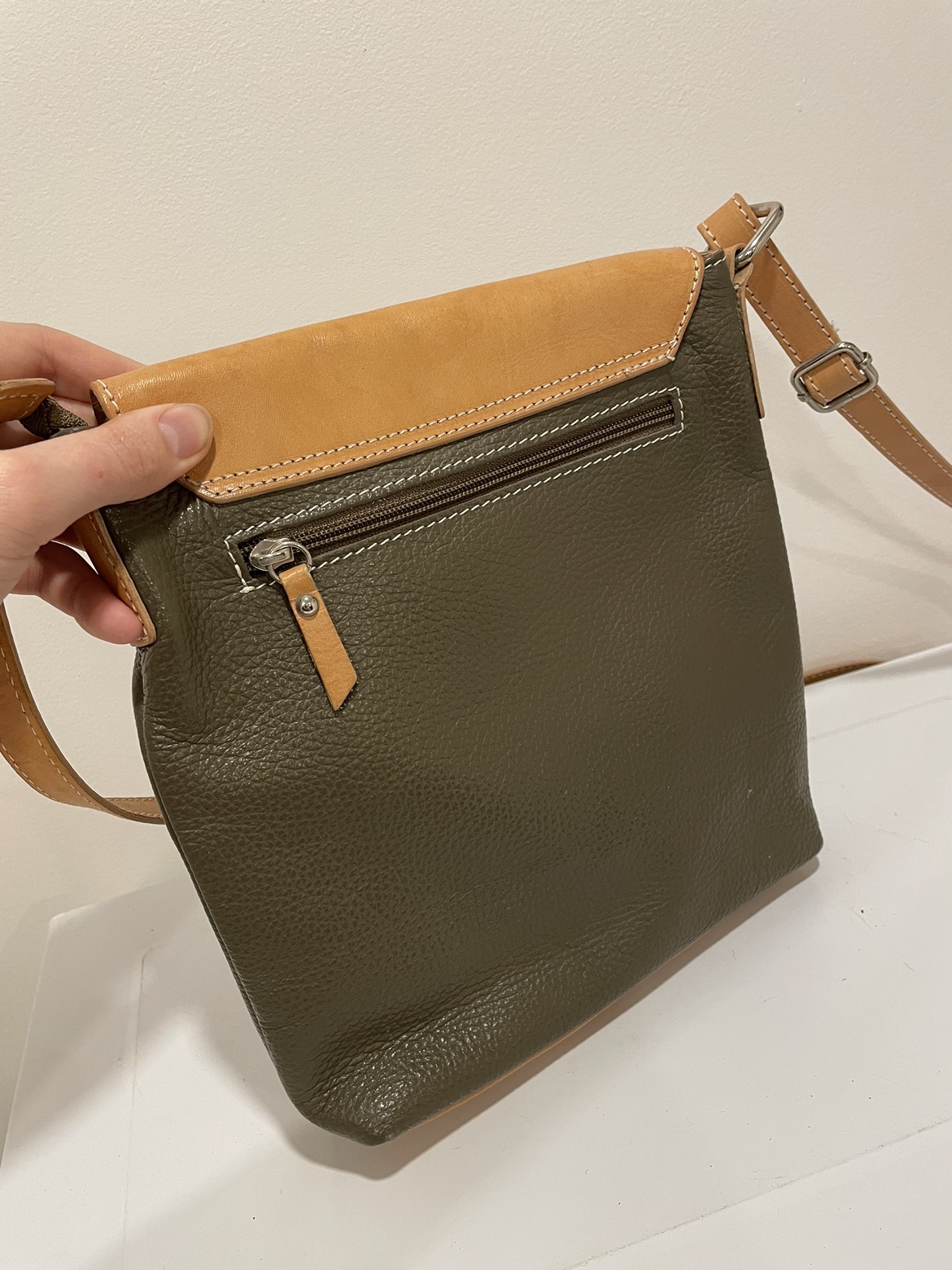 I Medici Crossbody leather purse image indicator(4)