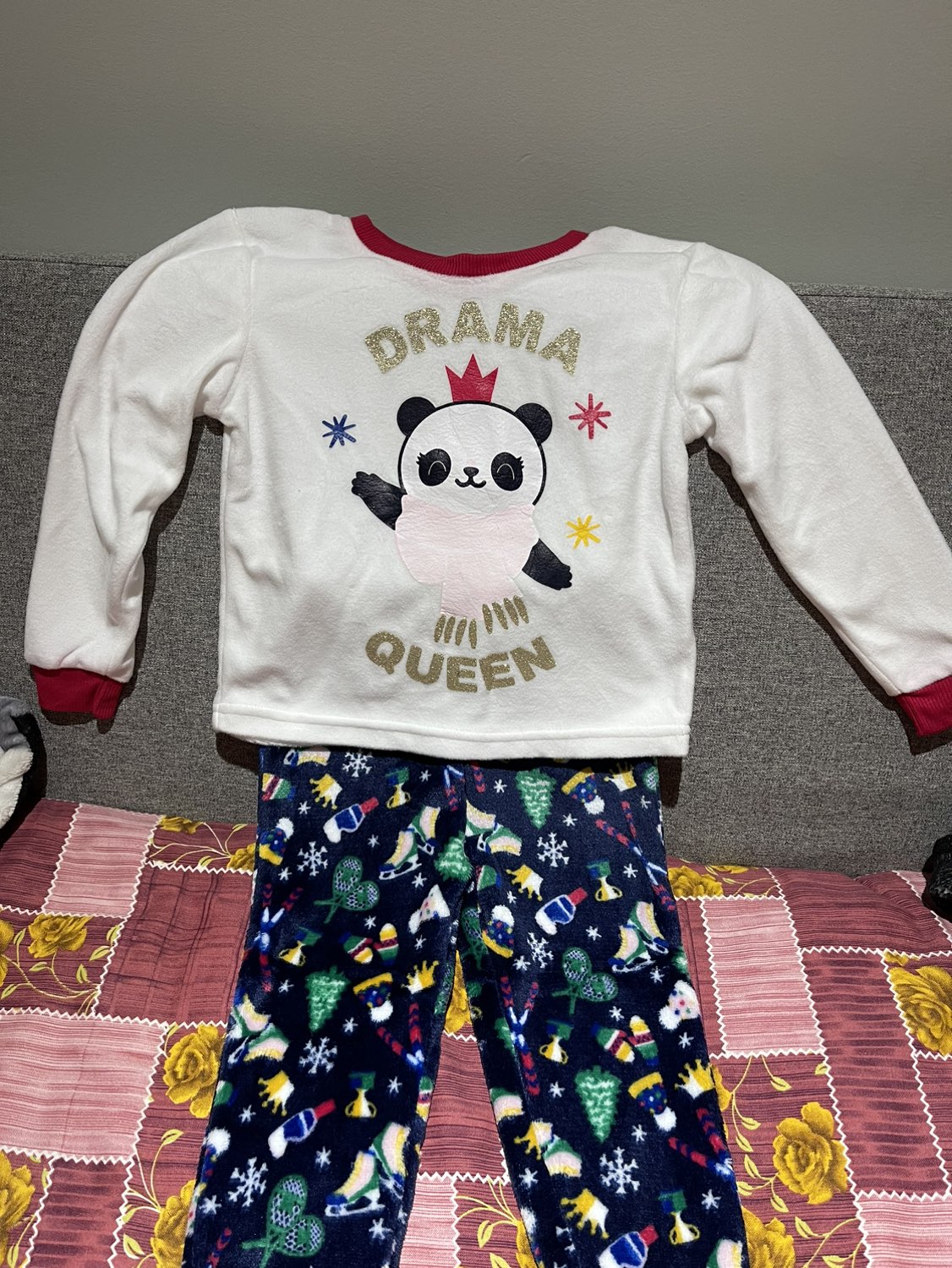 Fleece shirt pajama set🧎🏽‍♂️ image indicator(2)