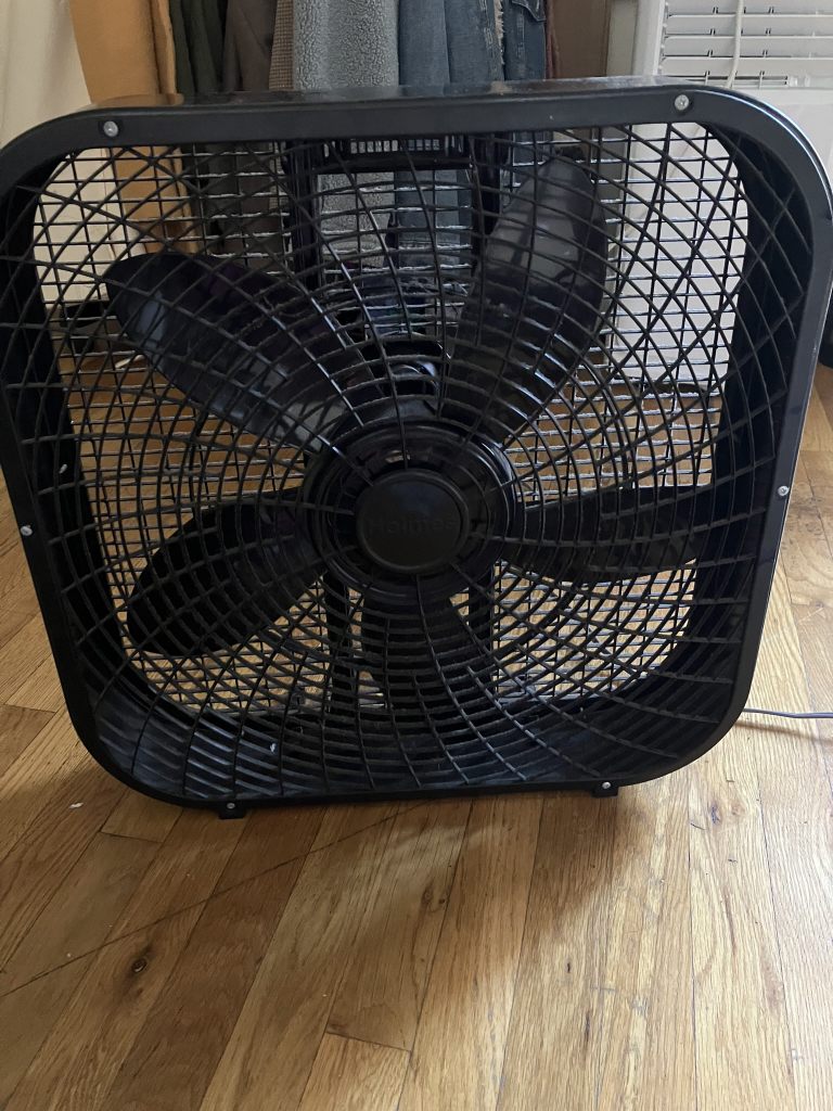 Large black fan #FREECYCLE
