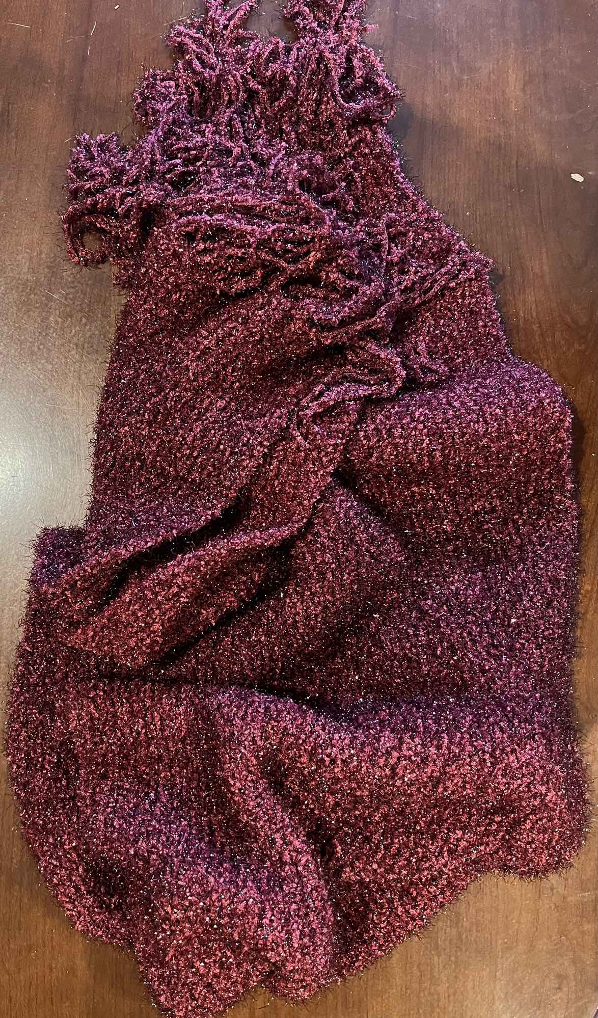 Beautiful Handmade Scarf with Gorgeous Colour image indicator(2)