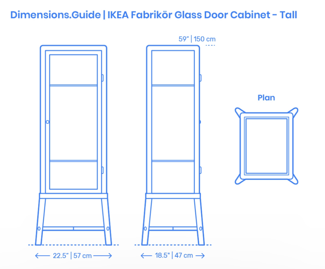 IKEA Fabrikor display cabinet - photo 3