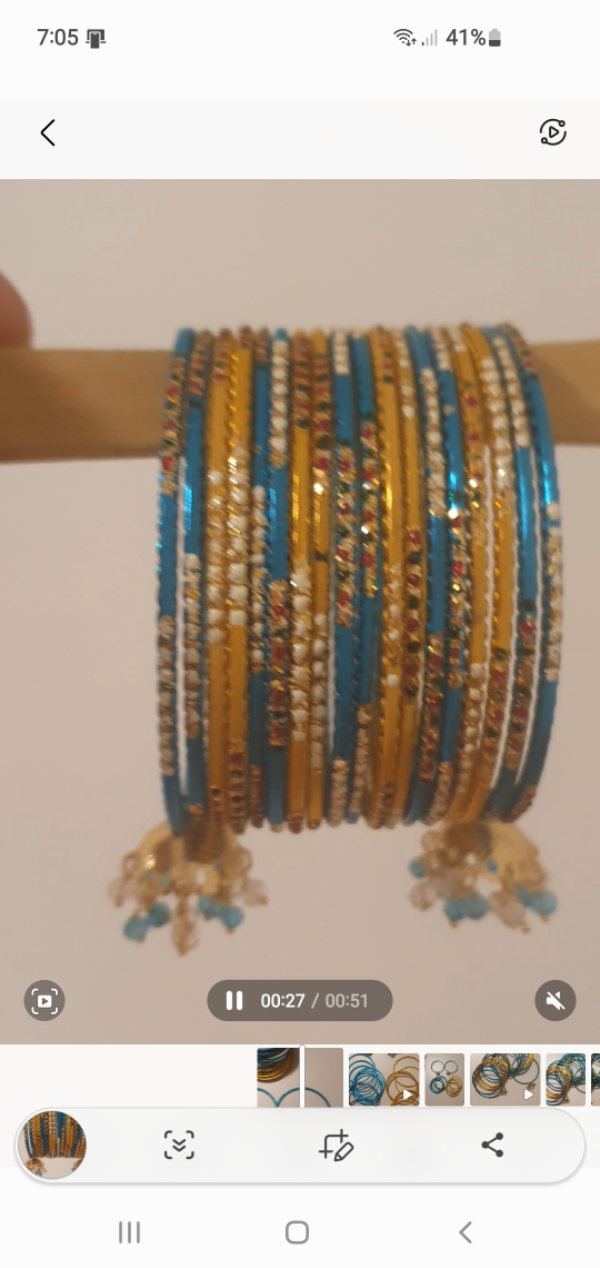 Brand New Bangles from Hyderabad image indicator(10)
