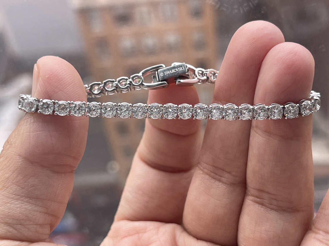 Swarovski Tennis Bracelet (crystals not diamonds)