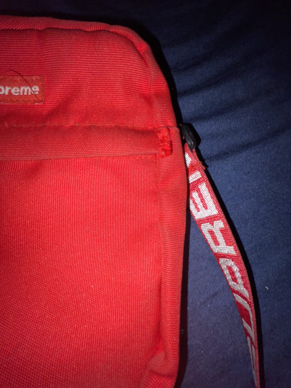Supreme SS18 Red Side Bag - photo 3