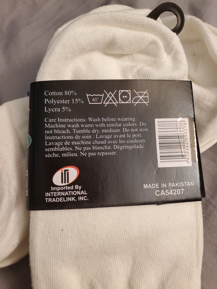 tip toe premium athletic socks size 9-11, 3 pairs New image indicator(2)