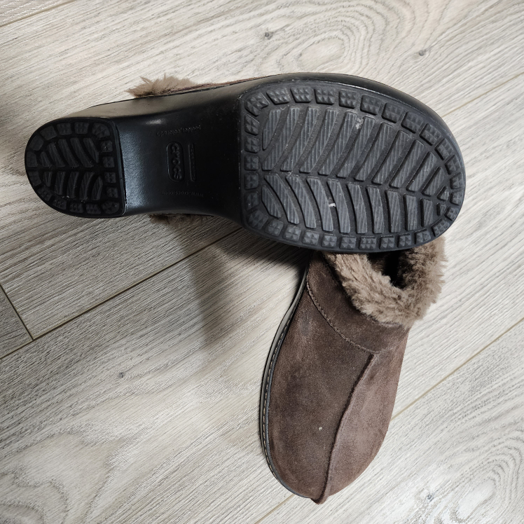 Brown Crocs Lined Clogs image indicator(2)
