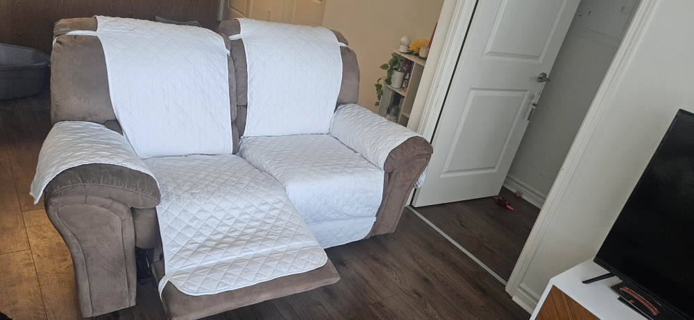 2 seater recliner couch - photo 2