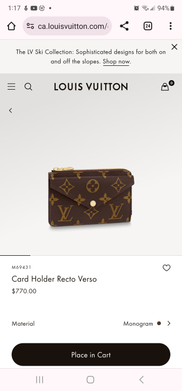 Louis Vuitton Recto Verso image indicator(6)