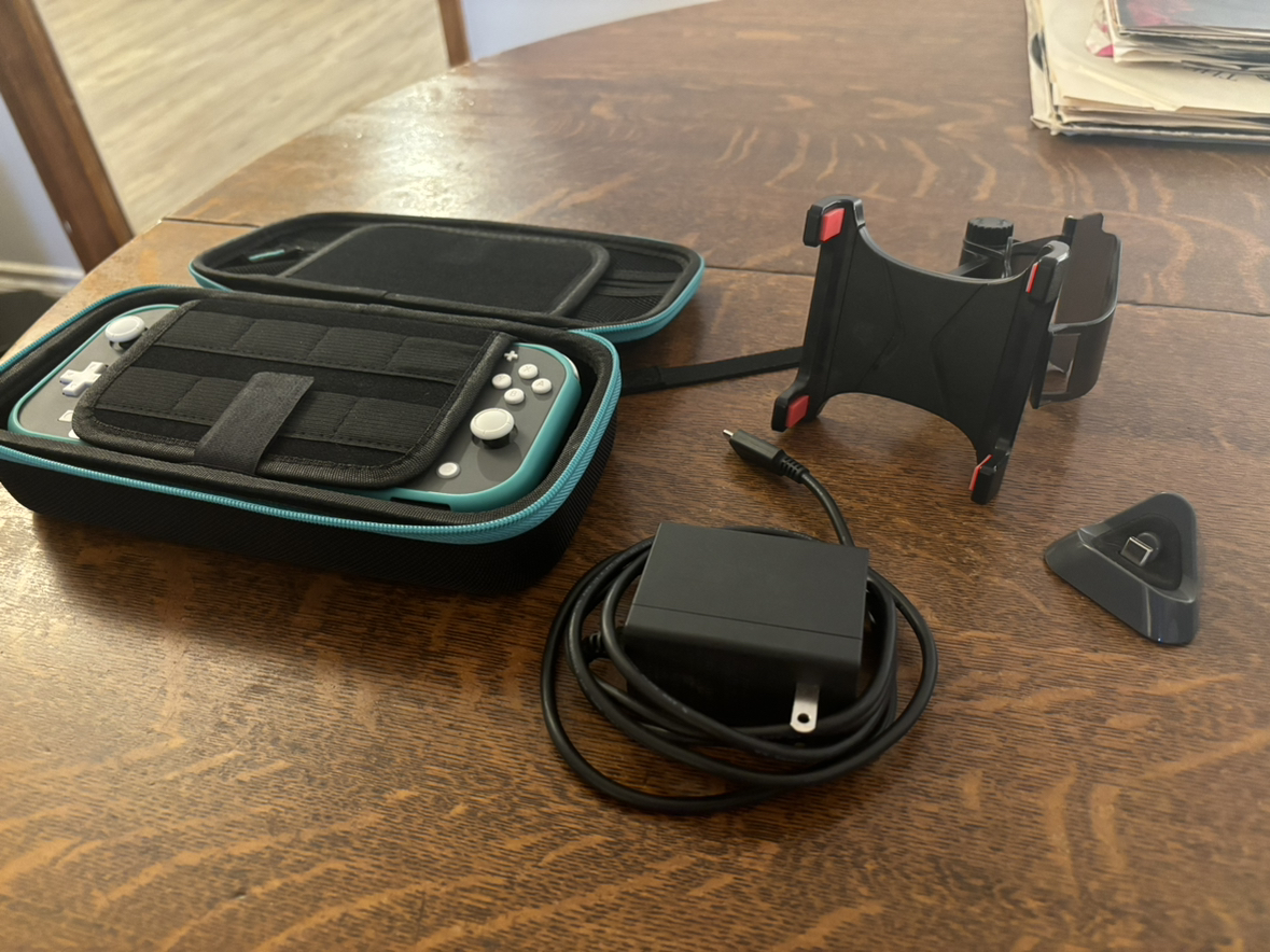Nintendo Switch Lite w/gear