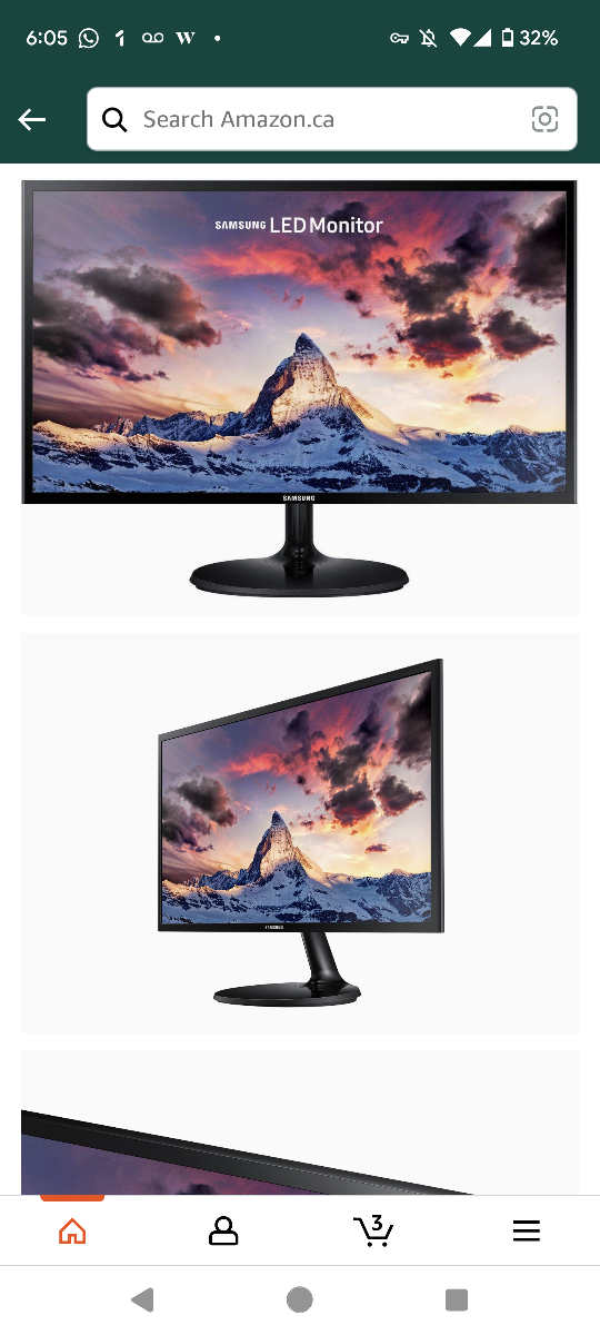 Samsung monitor 24" image indicator(3)