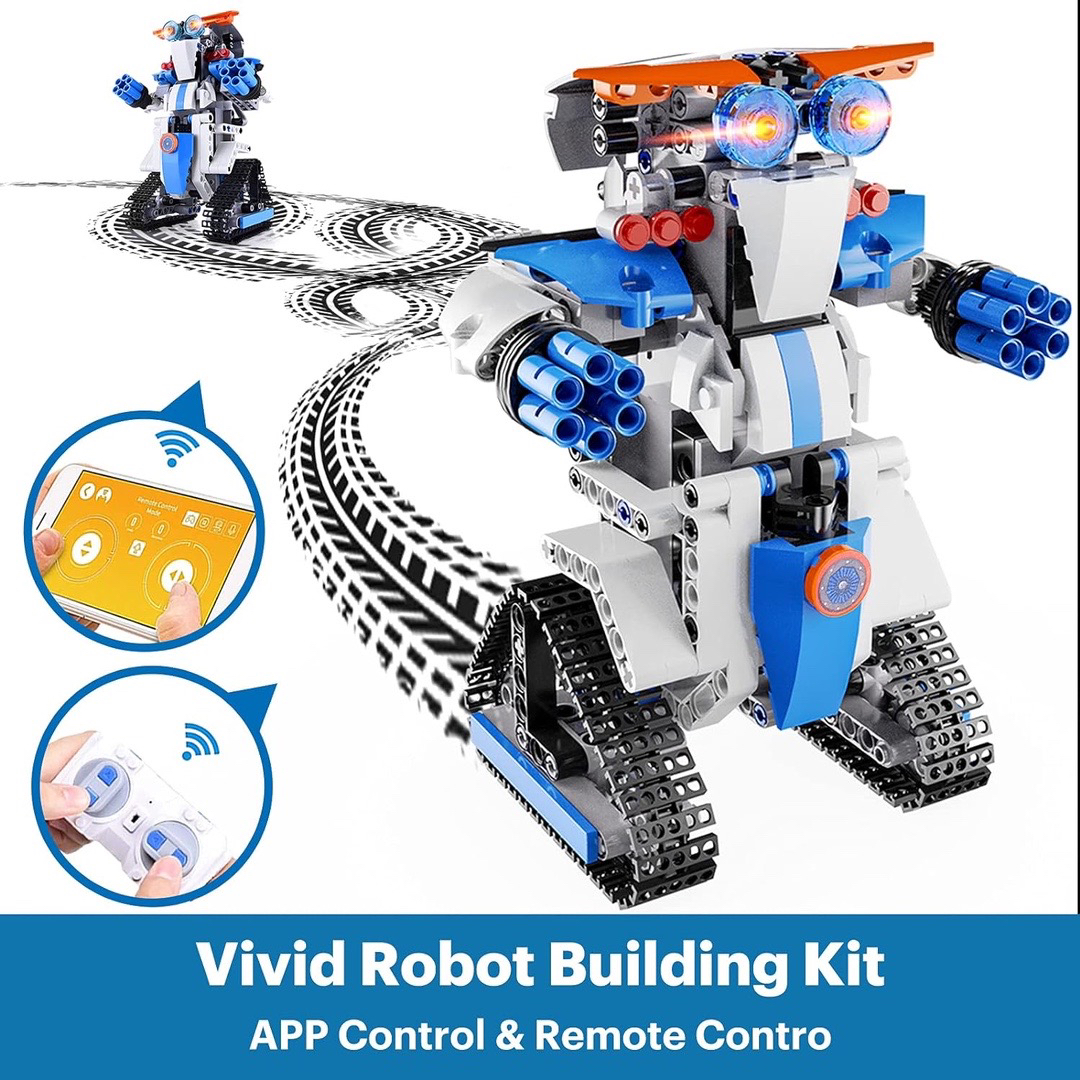 Robot building toys w/ remote control & APP programmable robots - photo 4
