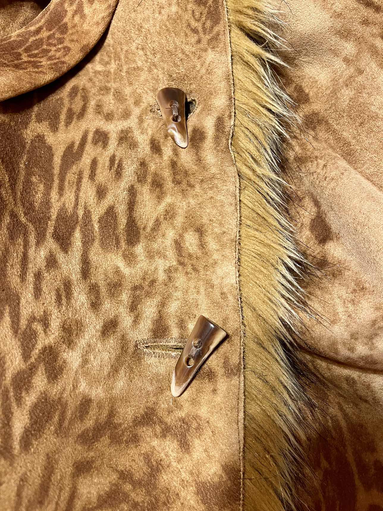 Eduardo Bassoni -Leather/ Fur Coat- $150 image indicator(5)