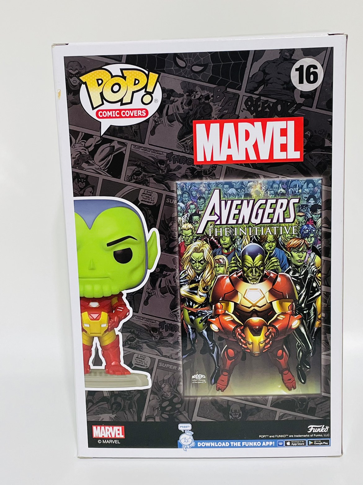 Funko POP! Comic Cover: Marvel- Skrull As Iron Man - photo 2