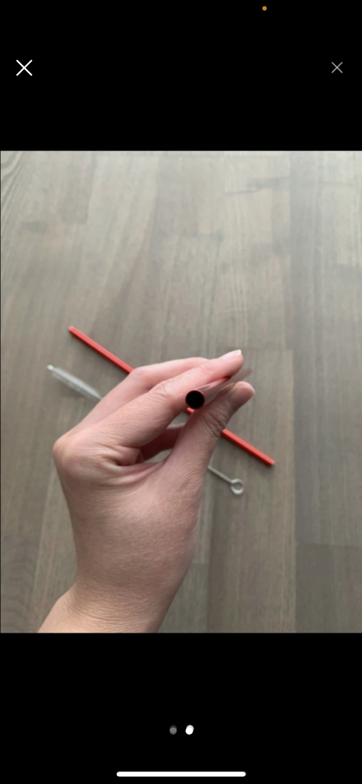 Reusable Straw with cleaner 🏒 image indicator(2)