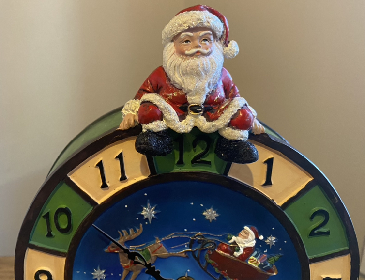 Vintage countdown Christmas clock💚 image indicator(6)