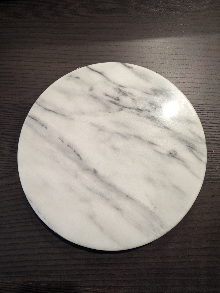 marble lazy susan