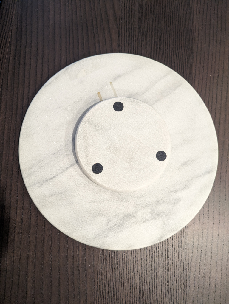 marble lazy susan - photo 3
