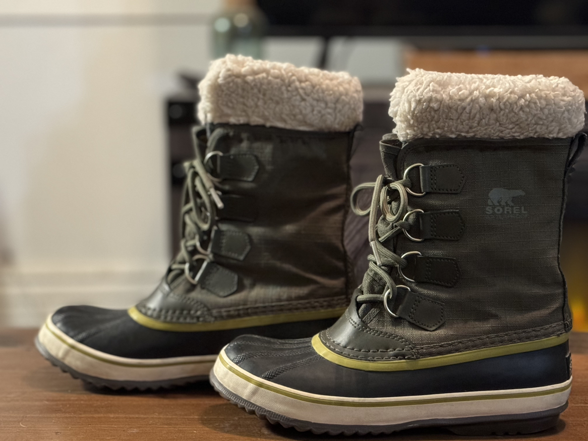 Sorel Carnival Peatmoss Womens Winter Boots Size 7
